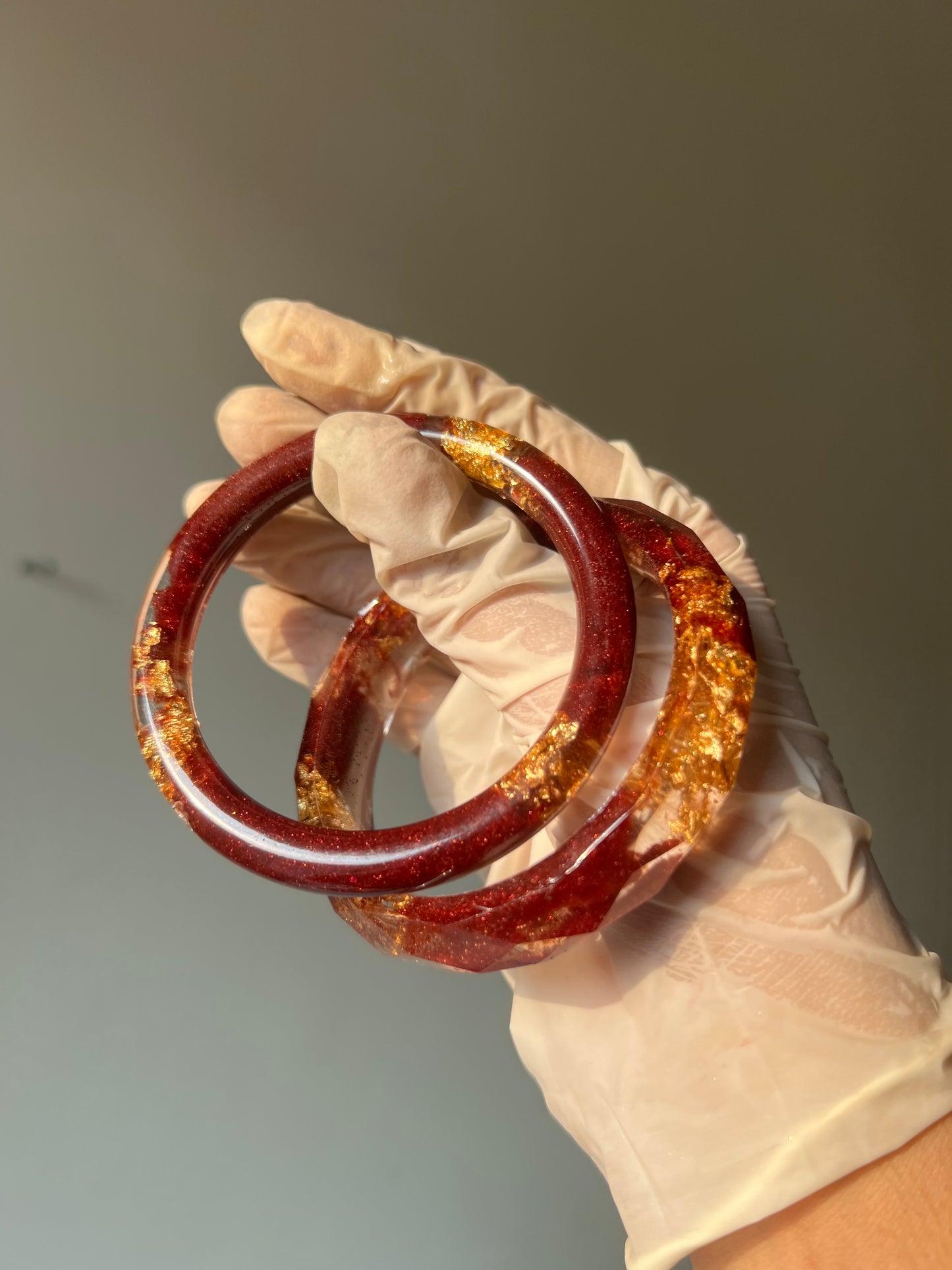 Blood preserved in bangles❤️✨