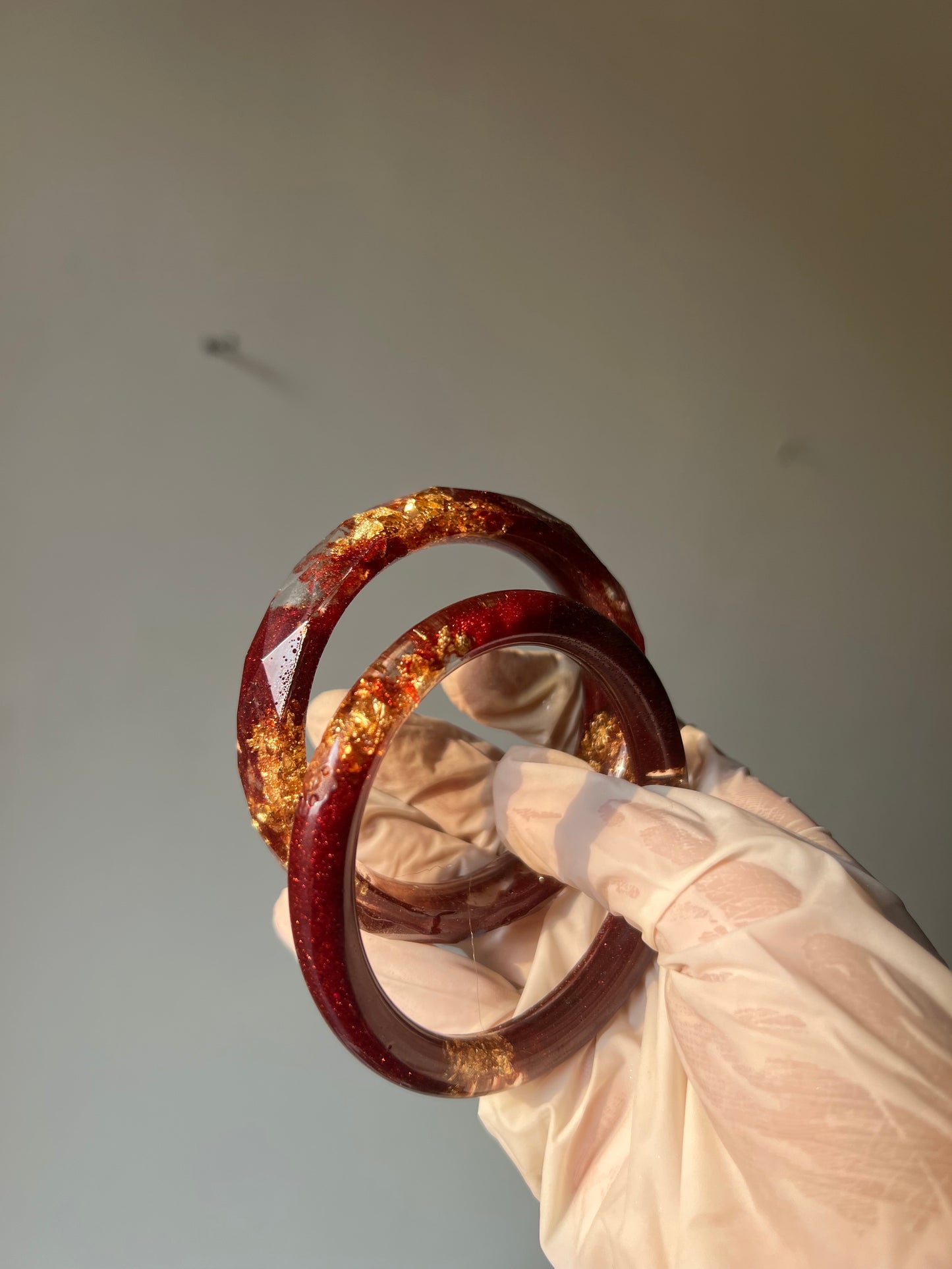 Blood preserved in bangles❤️✨