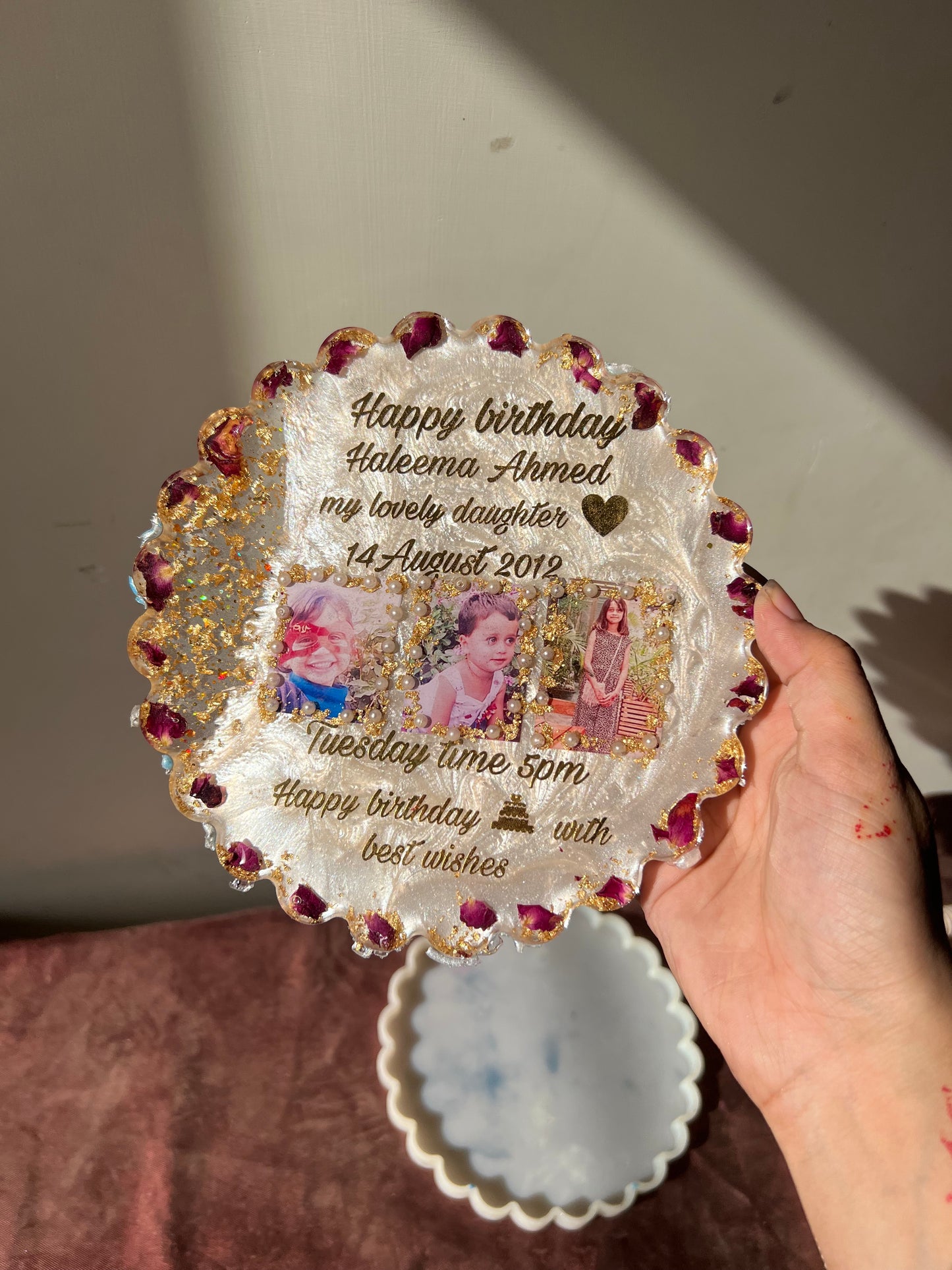 Wishing Bloom✨🦋Resin tray/Frame
