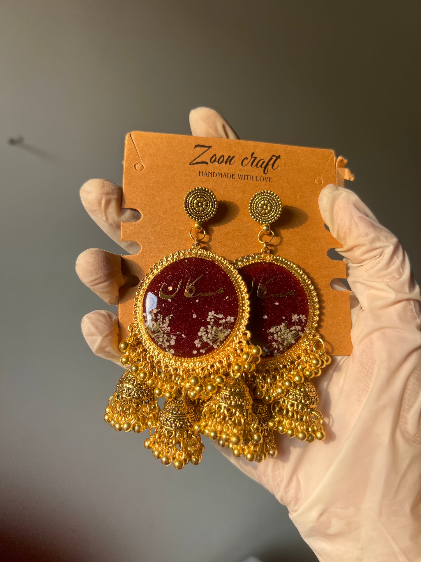 Blood set-Earrings,Bangles & Breclet ✨❤️
