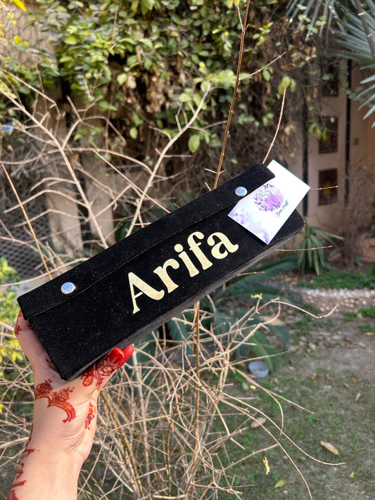 16 /8 jhumka box foldable with custom name option ❤️