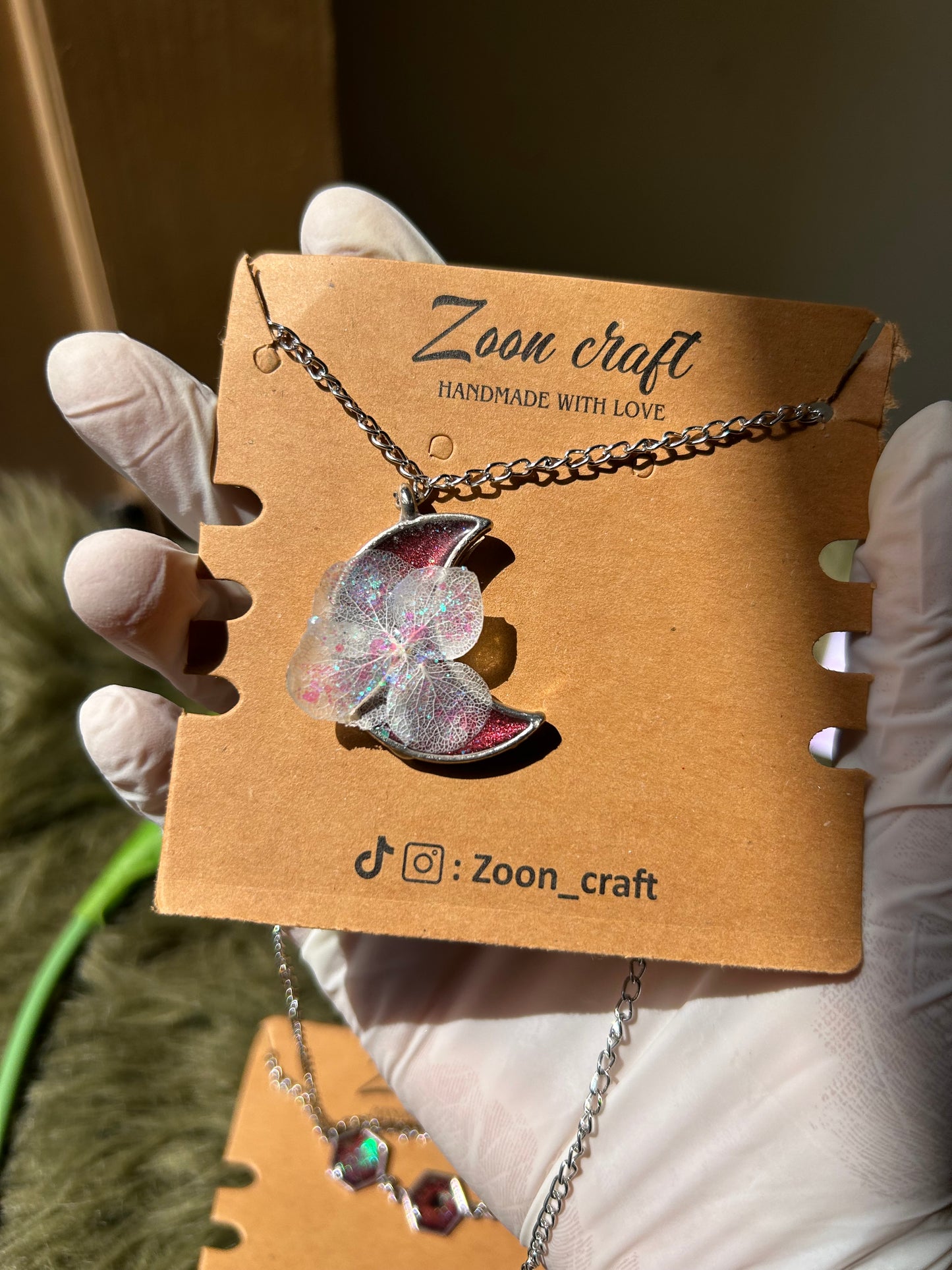 Blood Moon set 🌙✨❤️Earrings,pendant,Ring& Breclet✨🥀