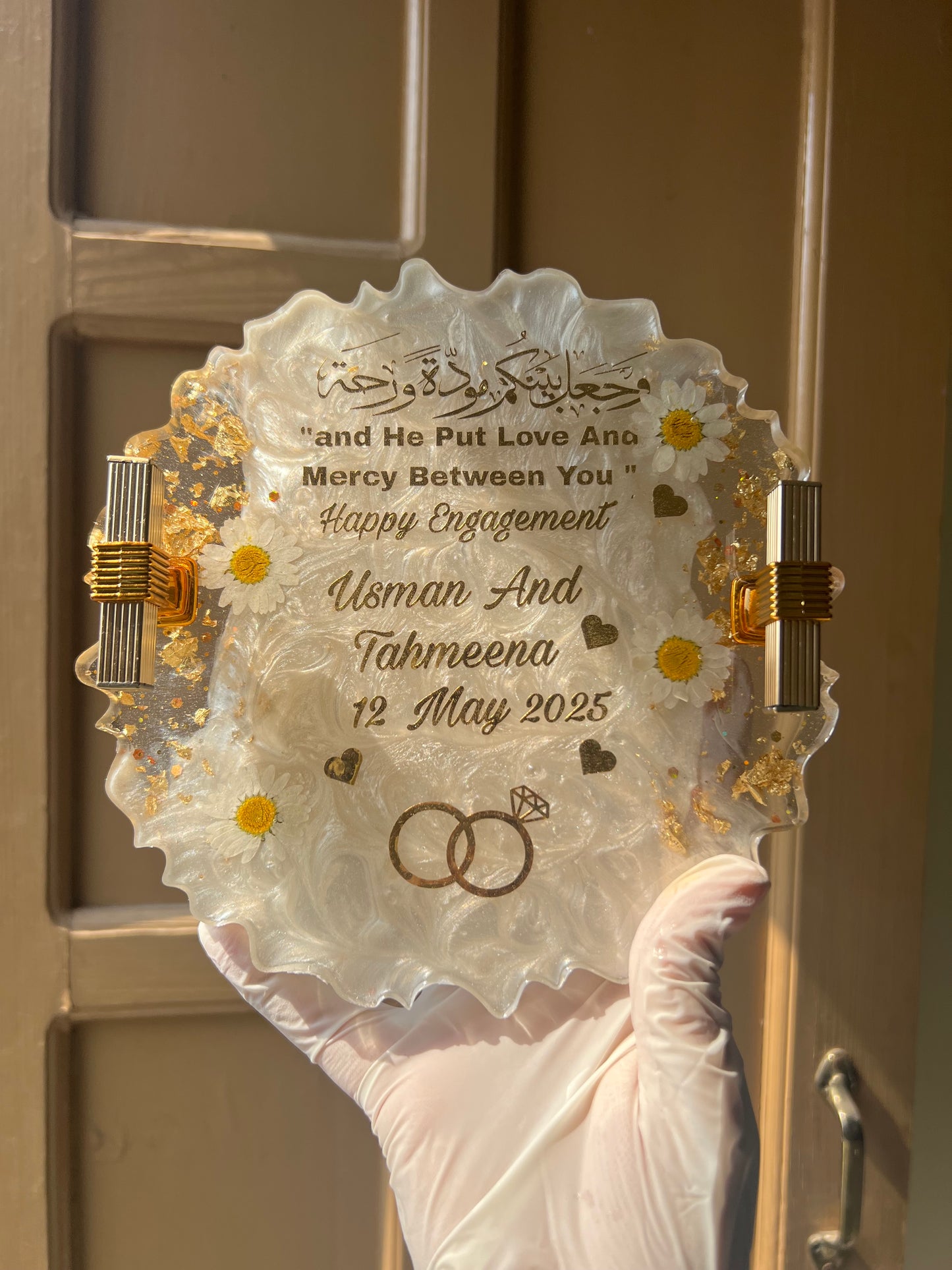 The Yes Tray✨🫶🏻 - Resin engagement tray🥹