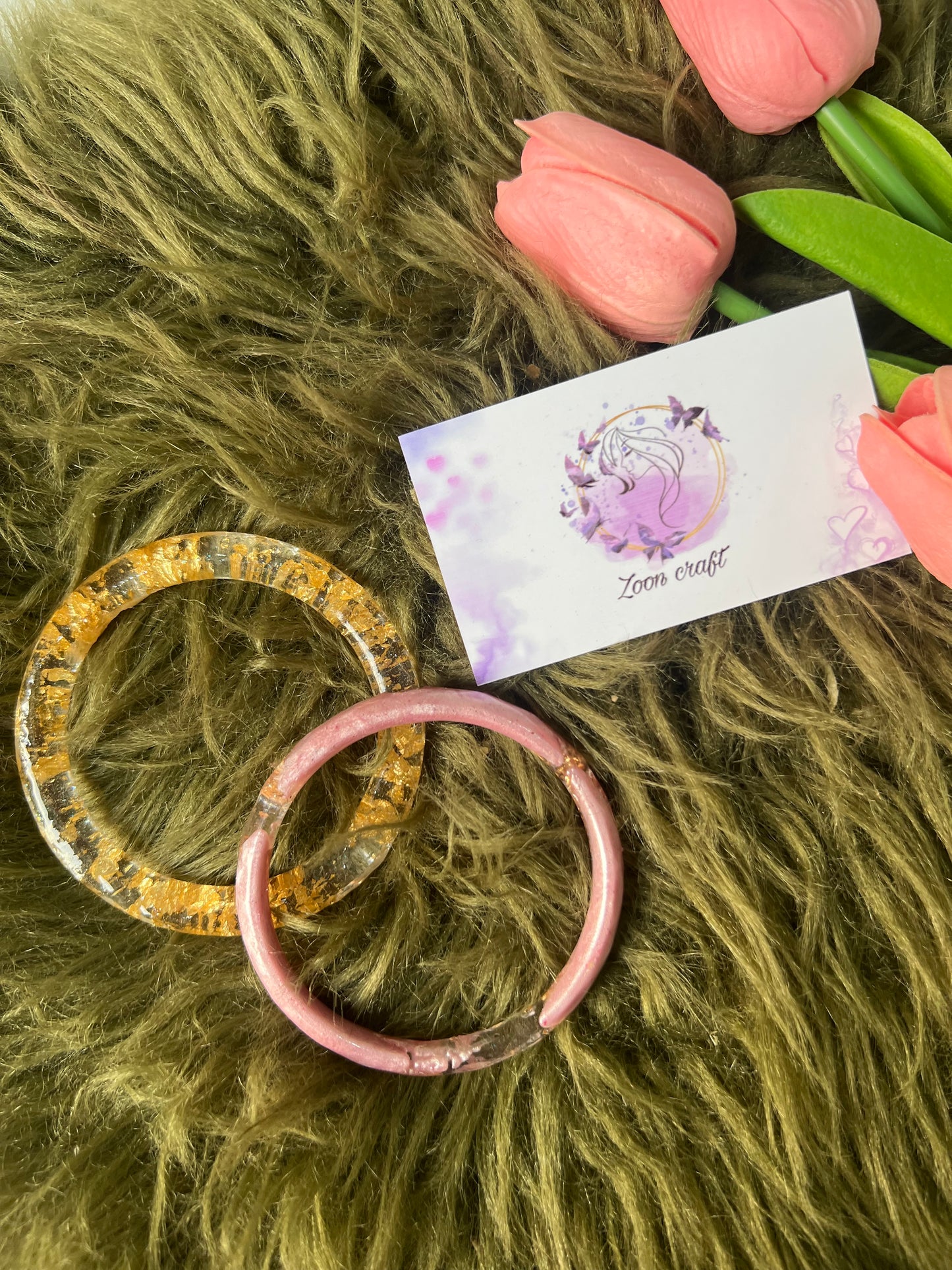 Pink/White dreamy set✨🩷Earrings Mala bangles & Ring
