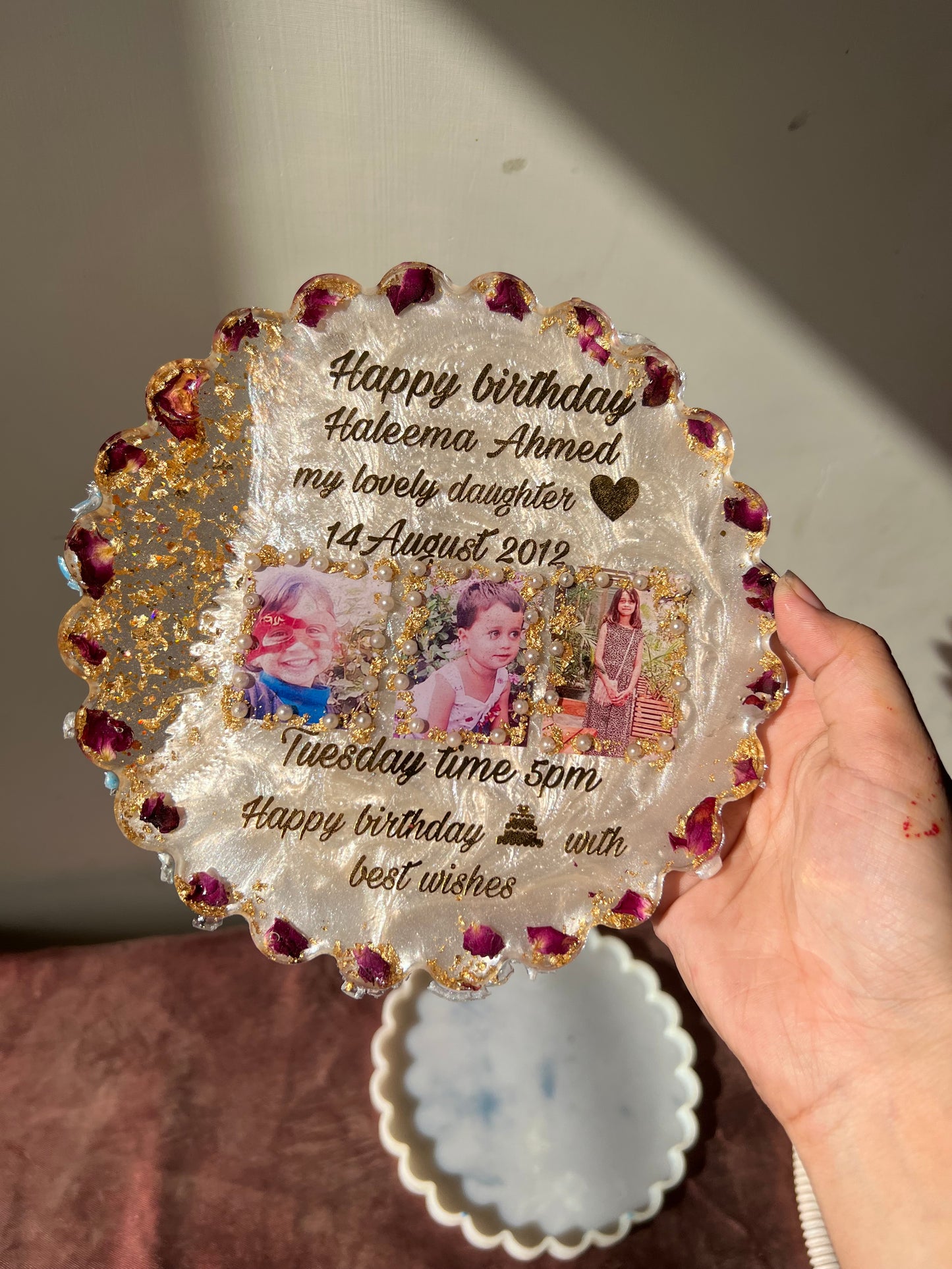 Wishing Bloom✨🦋Resin tray/Frame