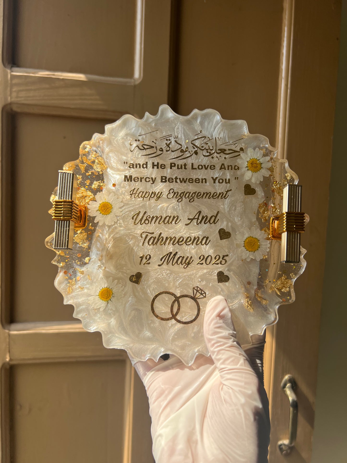 The Yes Tray✨🫶🏻 - Resin engagement tray🥹