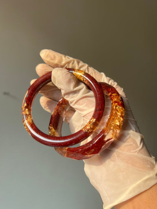 Blood preserved in bangles❤️✨