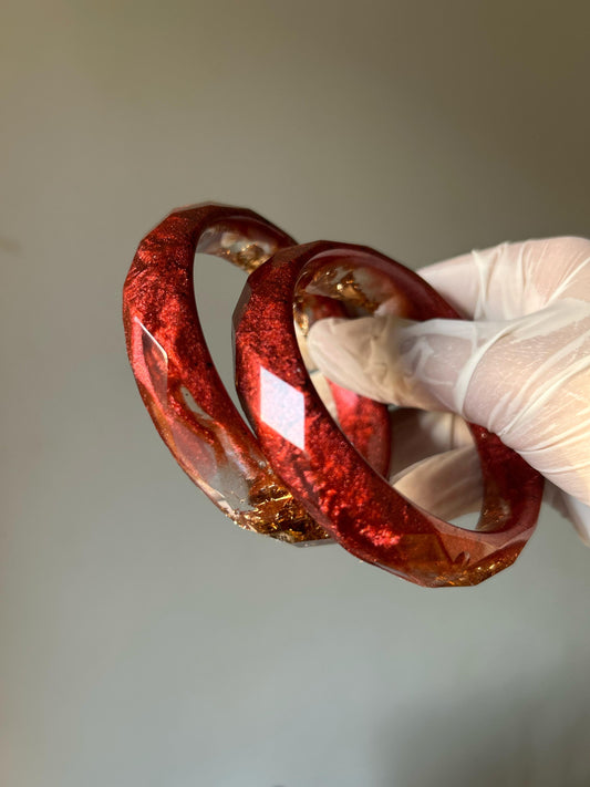 Resin kara bangles pair❤️✨