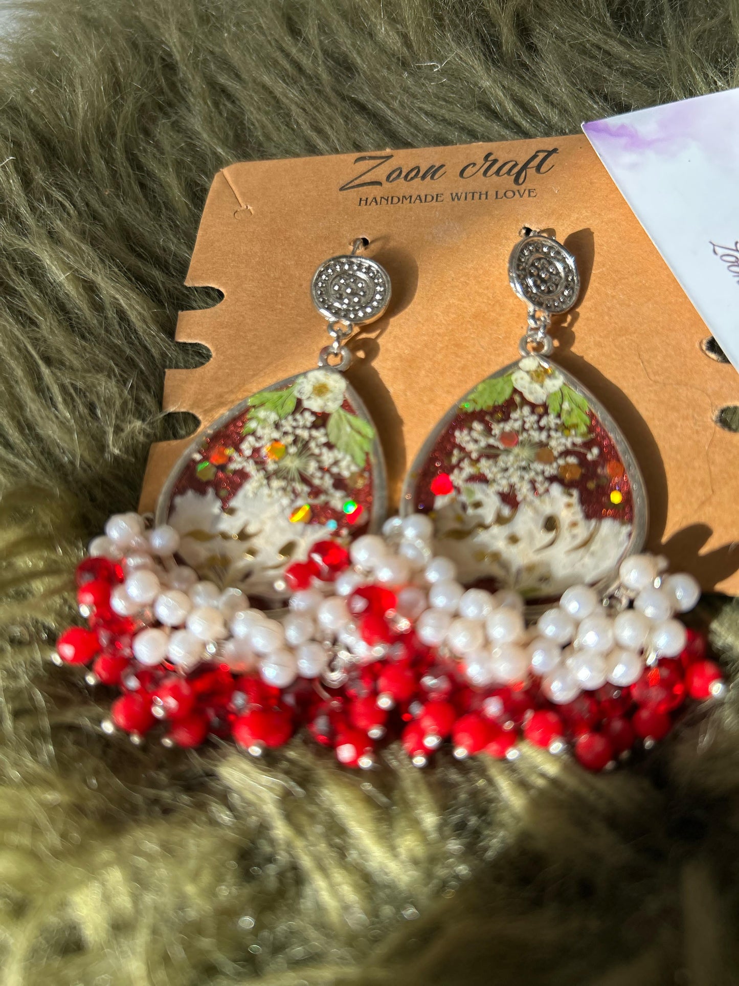 Zarie ✨🦋- Drop shape Resin jhumkas 🫶🏻