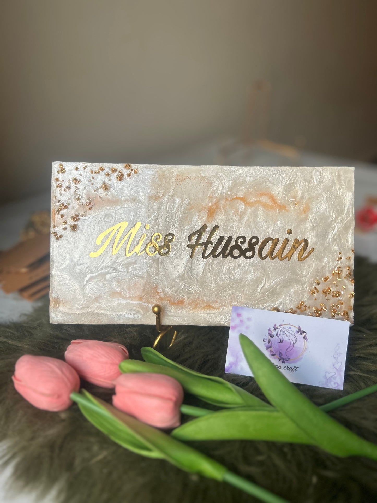 Personalized Table Nameplate ✨🖋️