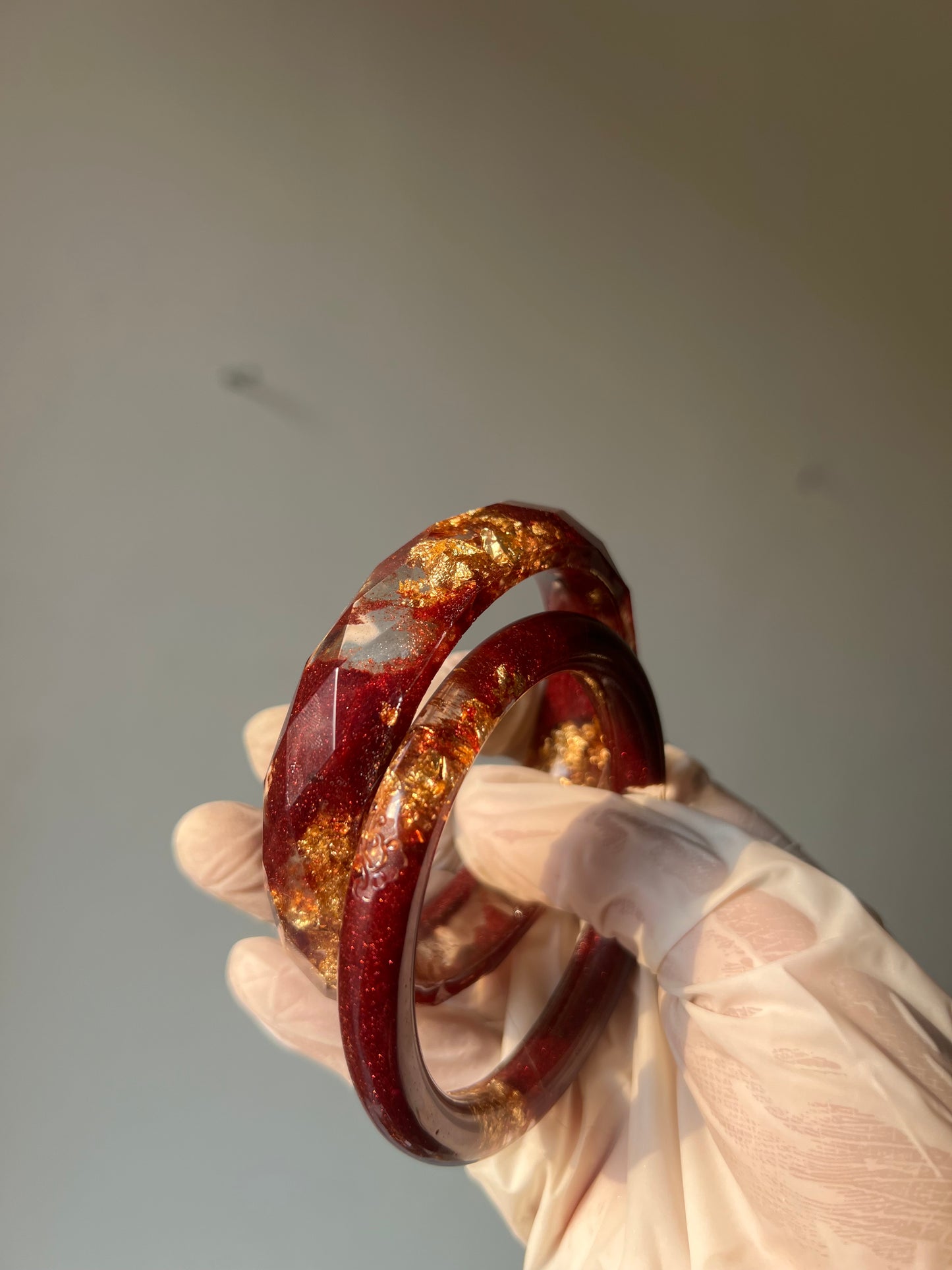 Blood preserved in bangles❤️✨
