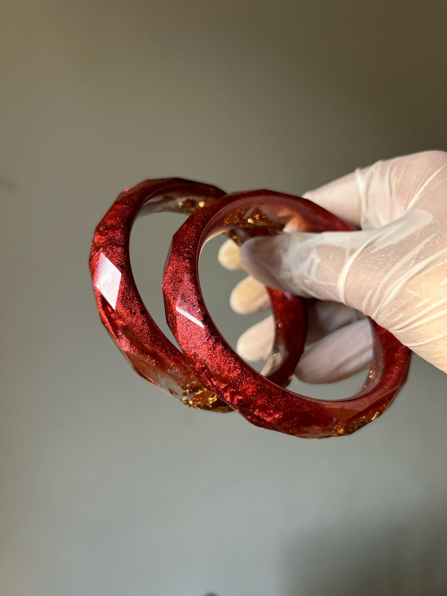 Resin kara bangles pair❤️✨
