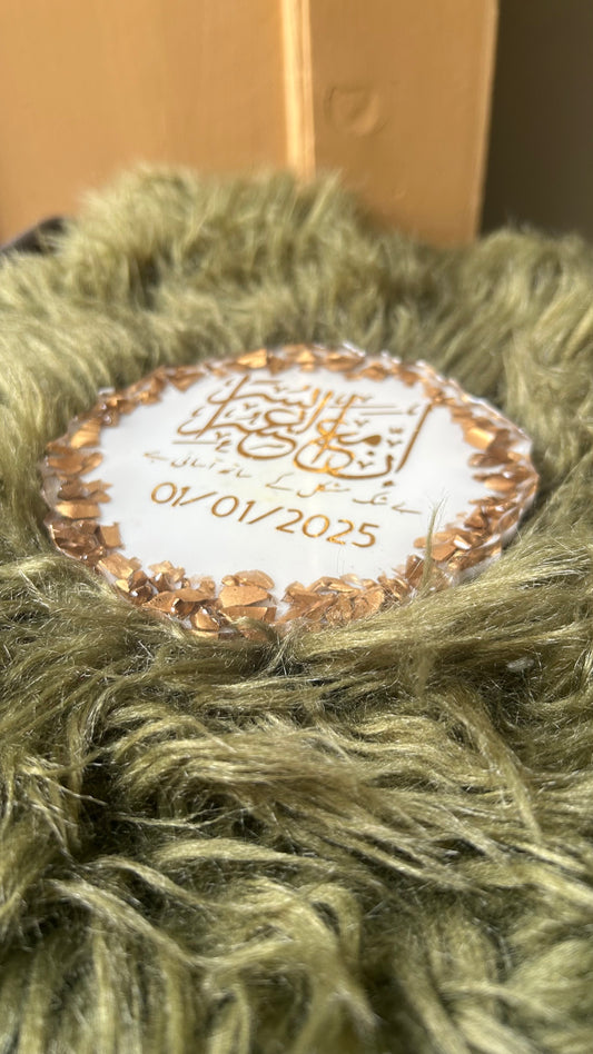 Sacred Script 🤍✨ - Resin Tray